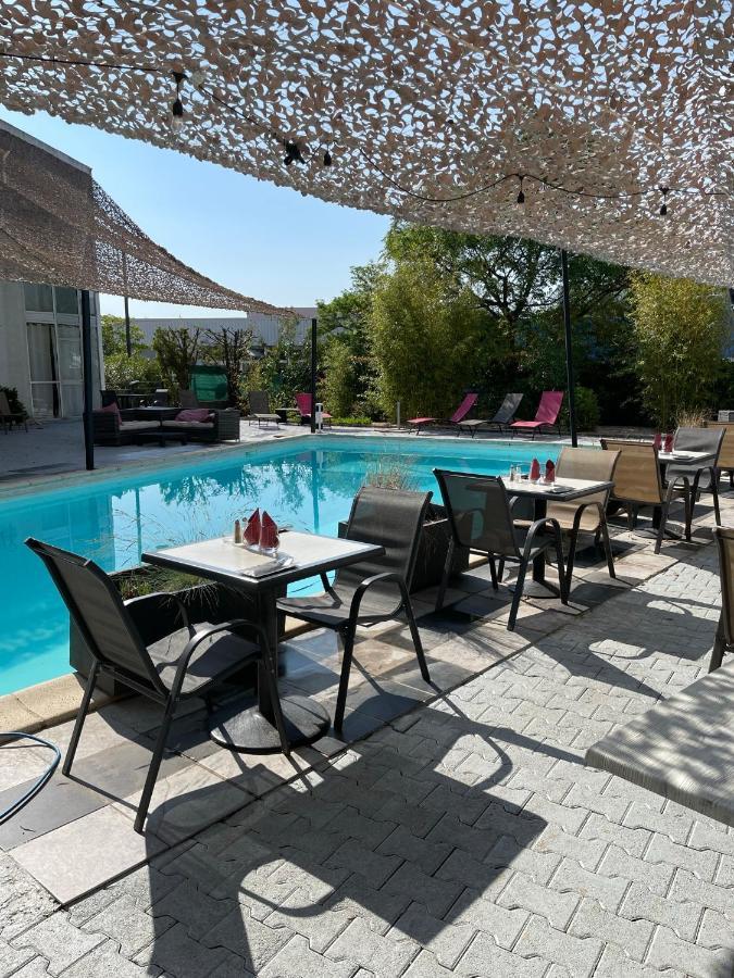 Hotel La Cle Saint-André-de-Sangonis المظهر الخارجي الصورة
